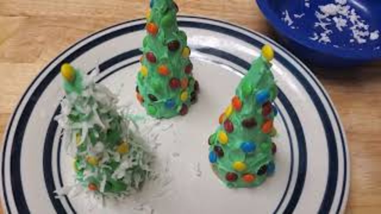 Edible Christmas trees