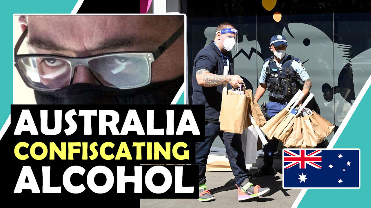 Australia CONFISCATING ALCOHOL / Hugo Talks #lockdown