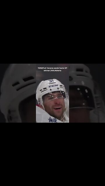 TOR@FLA Tavares sends home OT winner|NHL#shorts #nhl23