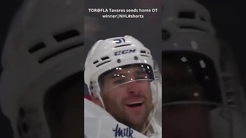 TOR@FLA Tavares sends home OT winner|NHL#shorts #nhl23