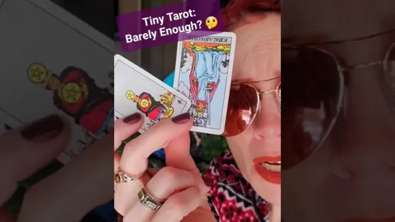 Full Read Link in comments Tiny Tarot #lowkeymagickal #tinytarot #dailytarot #motivation #tarot