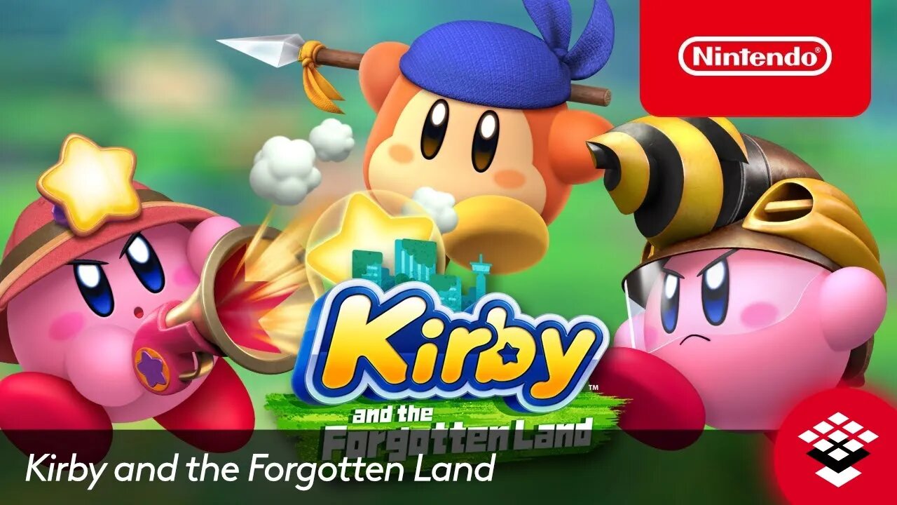 Kirby and the Forgotten Land Copy Abilities and Co op | Nintendo Switch