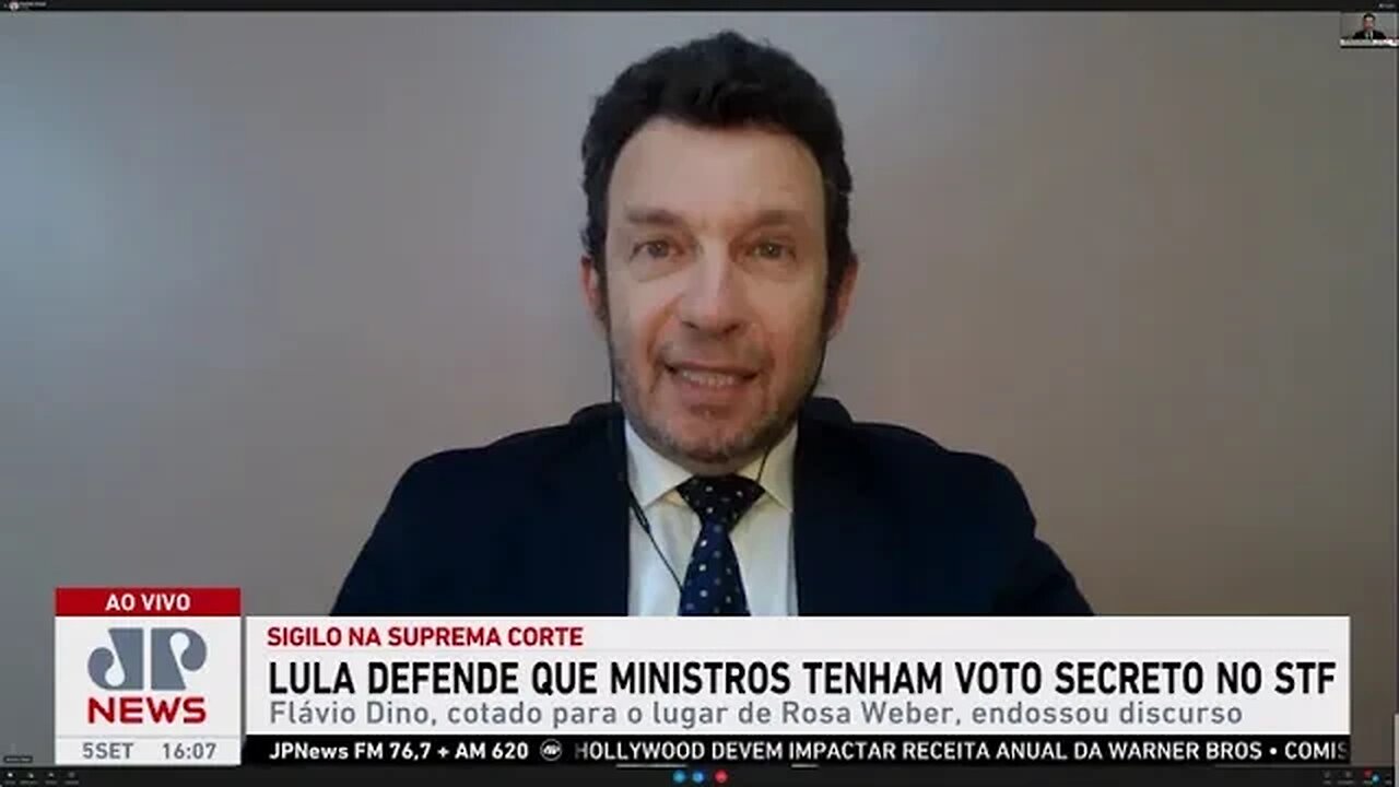 Segré sobre voto secreto de ministros do STF: "Isso não é democrático"
