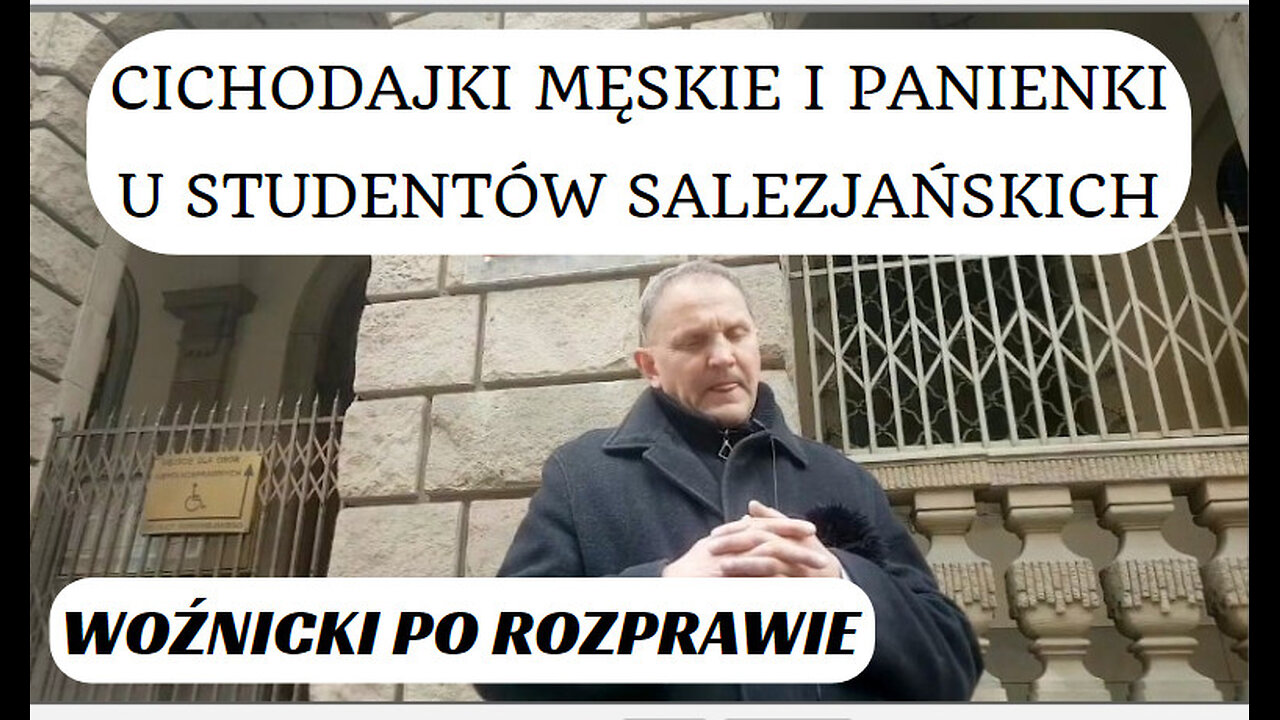 ROZPRAWA DOROTA I TOALETA WOŹNICKI DO SWOICH WIERNYCH PRZED POZNAŃSKIM SĄDEM