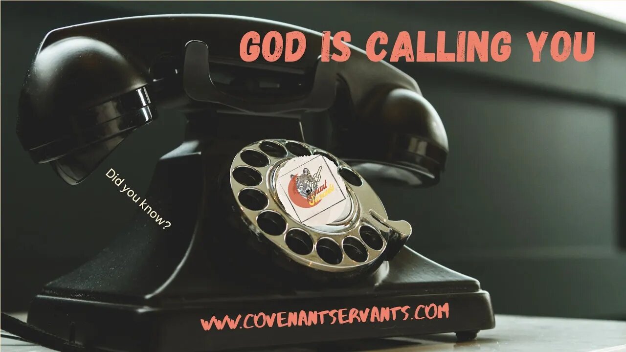 God is Calling you