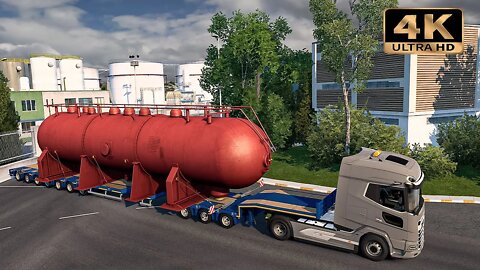 DAF XG+ ‘Special Transport’ - HUGE CONDENSER | Euro Truck Simulator 2 “4K” Gameplay