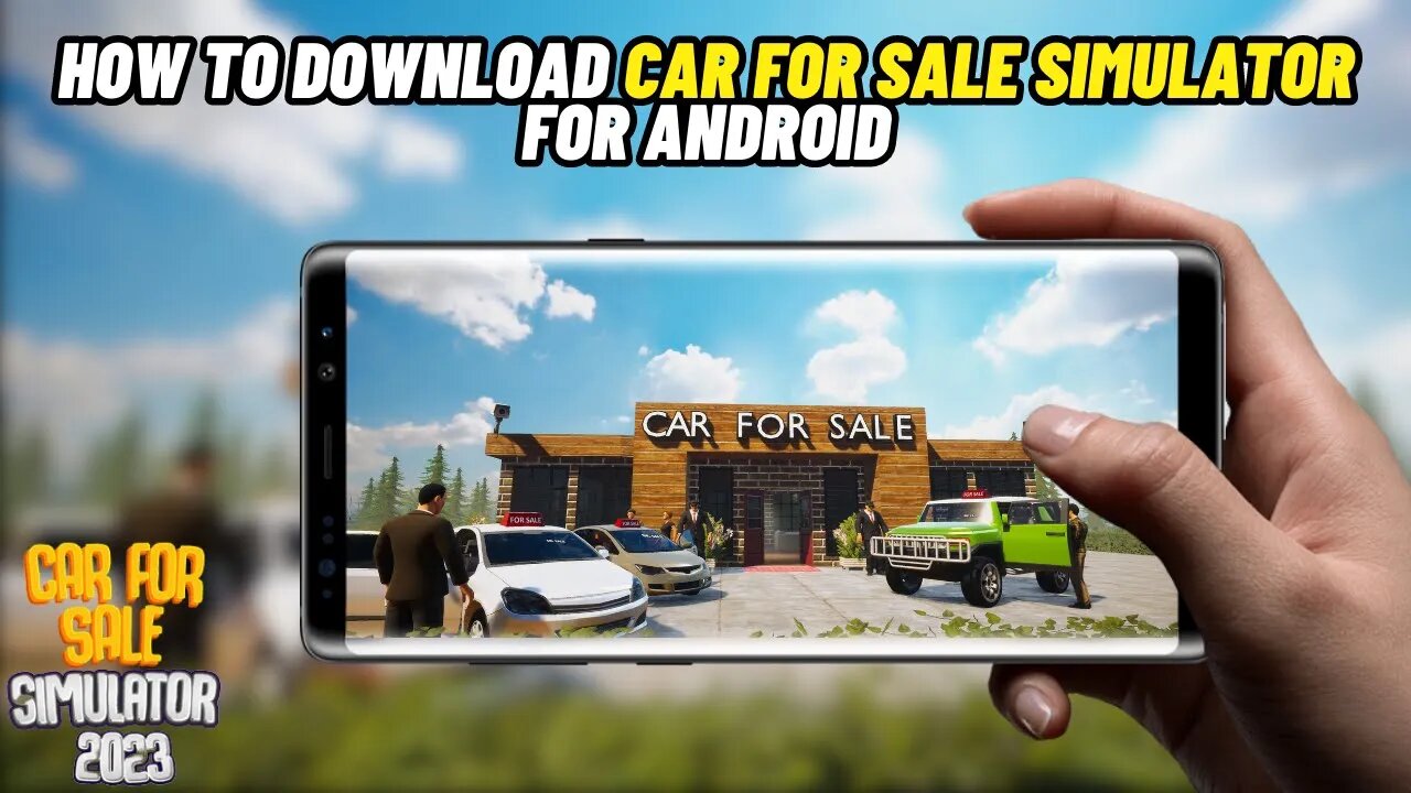 Car for sale game download android | how to download car for sale simulator 2023 in mobile