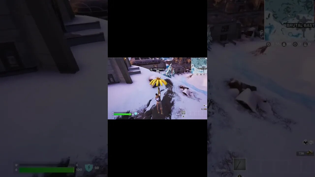 Crazy landing #epic #fortnite