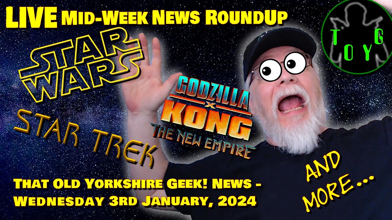 Wednesday Live News Stream - TOYG! News - 3rd January, 2024