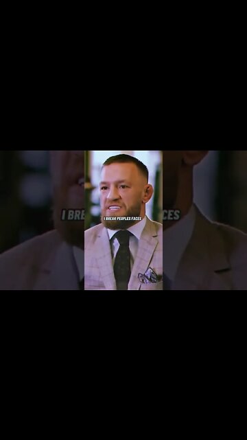 DO IT for money & bounce : Conor McGregor