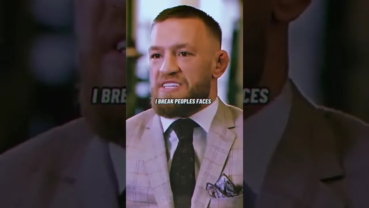 DO IT for money & bounce : Conor McGregor