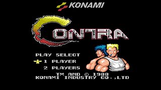 Contra Anniversary Collection Stage 1 Jungle - walkthrough