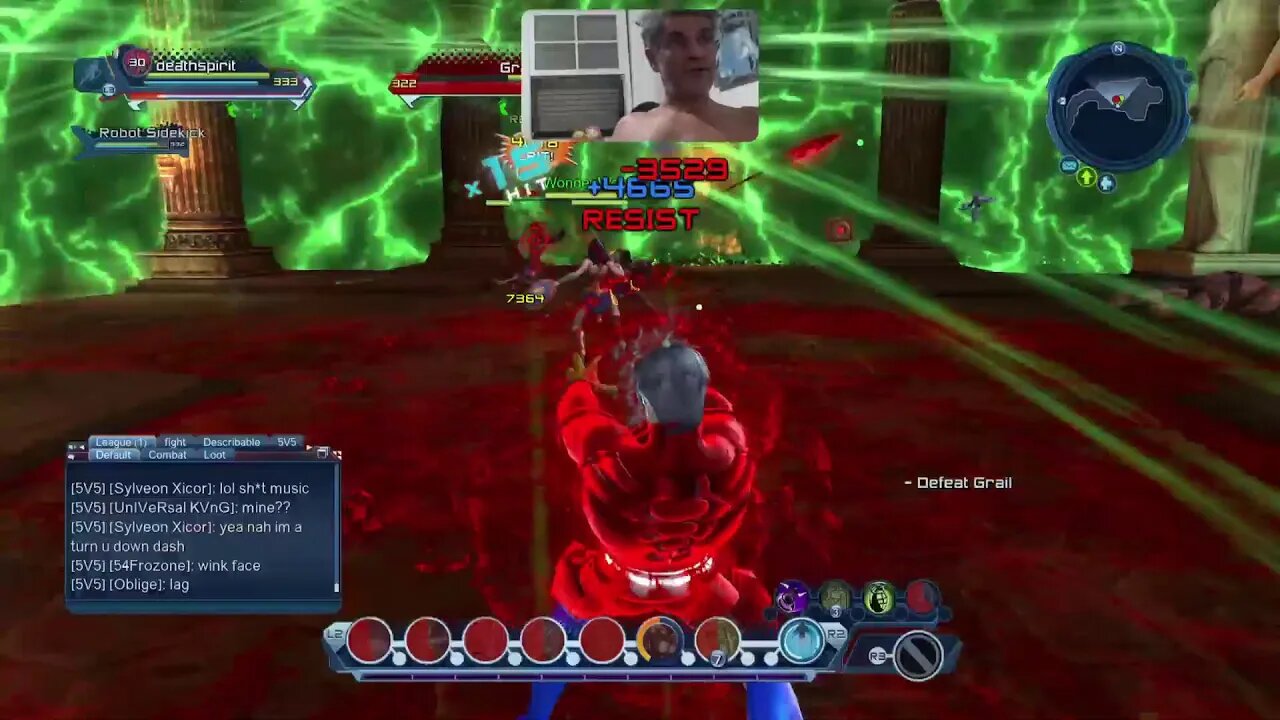 Liga da justiça DC universe online saga de Deathspirit unbreakeable #9
