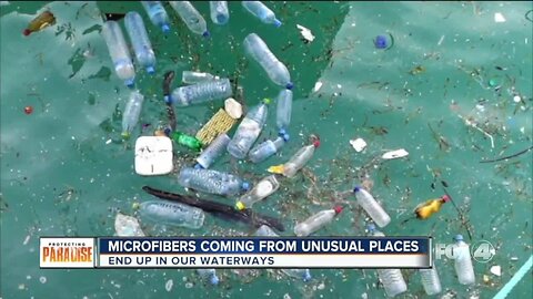 Microfibers coming from unusual places, end up in our waterways