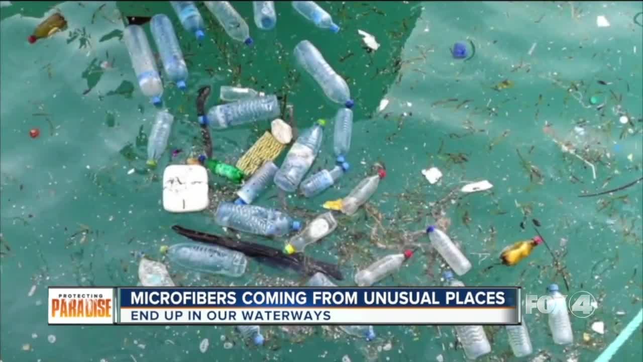Microfibers coming from unusual places, end up in our waterways