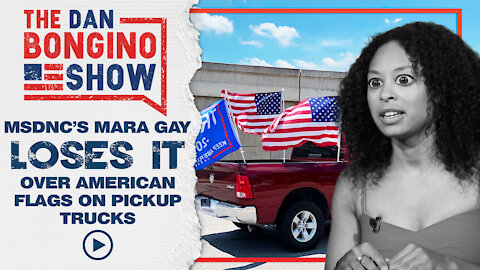 MSDNC’s Mara Gay Loses It Over American Flags On Pickup Trucks