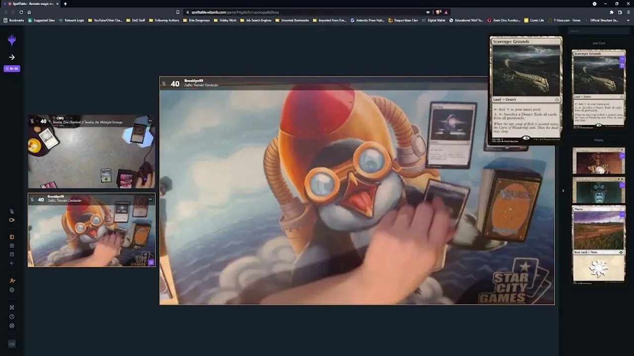 Zaffai, Thunder Conductor vs Tovolar, Dire Overloard - EDH Commander Style MTG