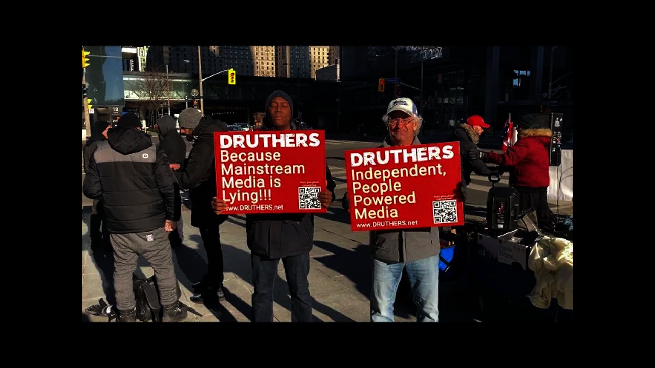 Druthers protest signs... Which message do you like most?