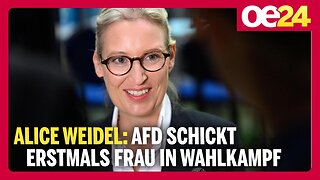 Alice Weidel: AfD schickt erstmals Frau in den Wahlkampf