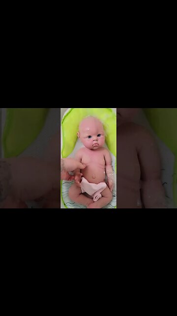 Bath Time For Silicone Baby