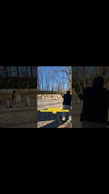 Richmond BGC #uspsa December match Stage 3 Guy #unloadshowclear #idpa