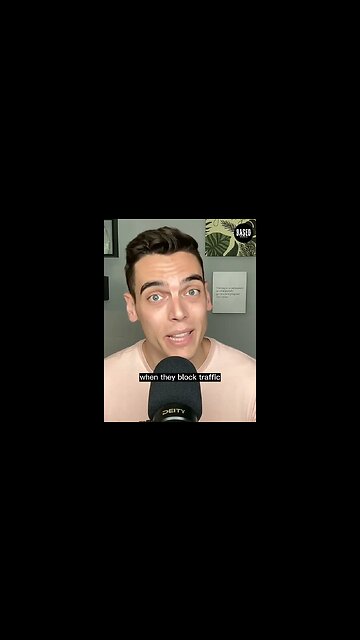 WATCH: "Just Stop Oil" protestors BLOCK mom from bringing infant to hospital 😳