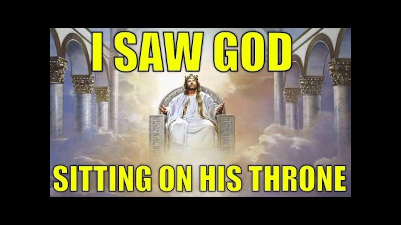 SAW GOD AND THIS IS WHAT HE SHOWED ME !! (PROPHETIC VISION)