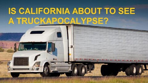 US Court Ruling May Take 70,000 Truckers Off Road in CA Spurring More Supply Chain Crisis