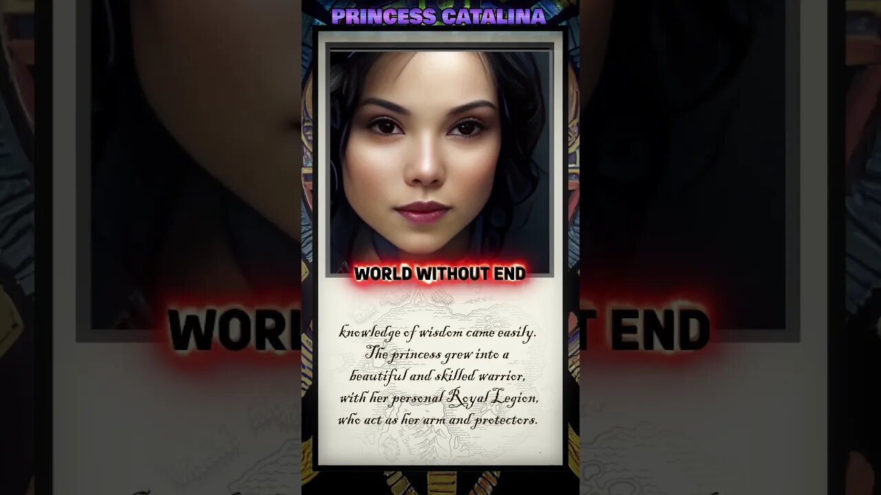 Princess Catalina: Character Bio - Original Dark Fantasy/Sci-Fi RPG/Story World Short Lore video