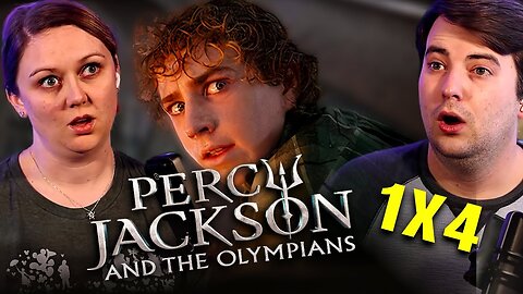 PERCY JACKSON AND THE OLYMPIANS (2023) 1X4 REACTION! | Rick Riordan | Disney