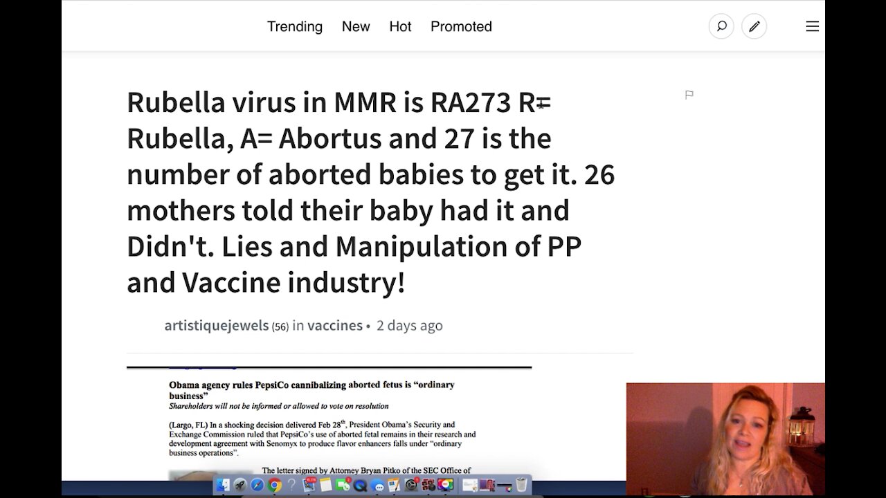 Lies and Manipulation of PP and Vac*ine industry! Remains of aborted children for profit