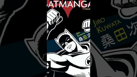 Batmanga | Batman Manga Creado Por Jiro Kuwata #shorts