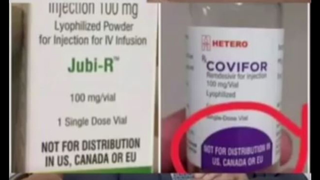 Zambian leader refuses Covid Vaccines, bottles labeled "Not for use in U.S. or EU"