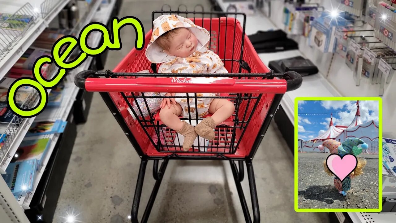 Outing with Reborn Baby Ocean| Shopping & More... Taking NEW Doll to the CIRCUS| nlovewithreborns..