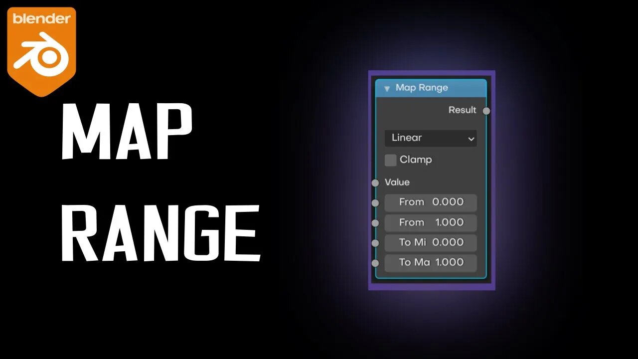 Blender_Nodo.MapRange (Explicación y ejemplo)