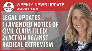 Legal Updates: Amended NOCC filed, Action Against Radical Extremism, Dec. 18, 2024