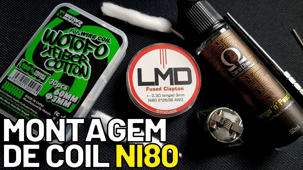 Como fazer aquecimento de coil Ni80 no vape? Testes e demonstrações! Como usar?