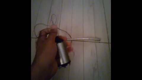Watch LED Lights Powered By Hand Cranked Motor