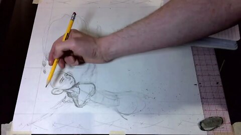 Lo-fi Draw and Chill: Penciling Page 118
