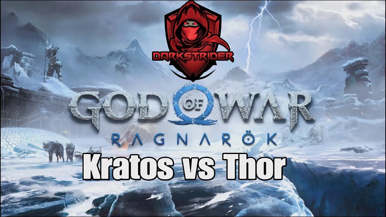 God of War Ragnarok- Kratos vs Thor