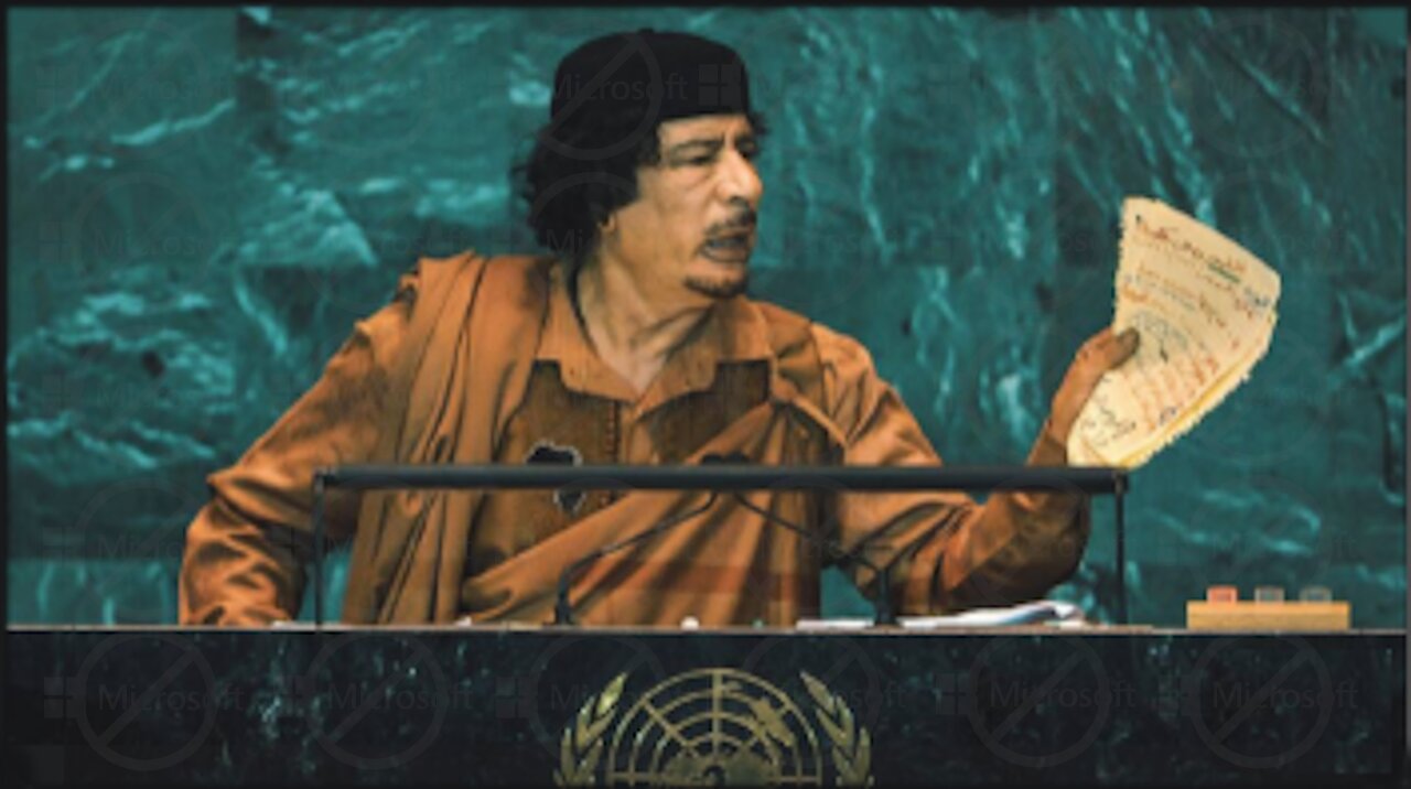 Gaddafi Warned The World Of COVID During 2009 UN Speech