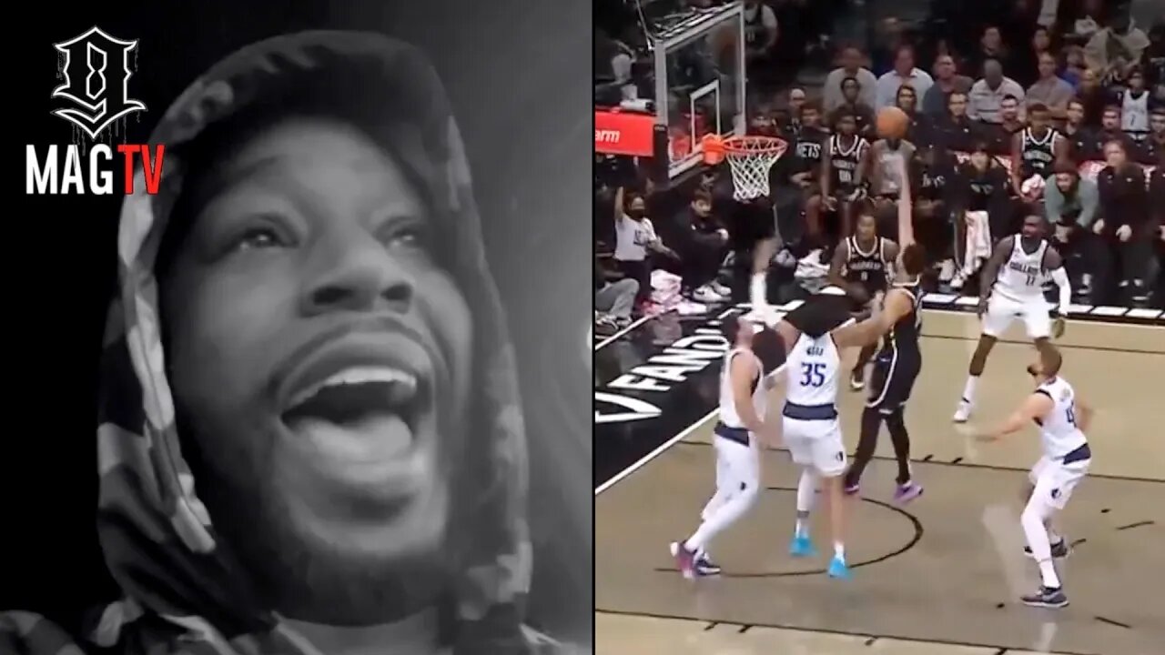 "I Can Suit Up & Get 2" Cam'ron Snaps After Watching Ben Simmons Airball At Nets Game! 🤬