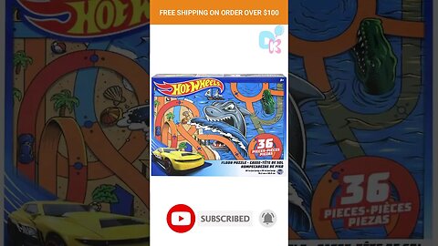 Hot Wheels Floor Puzzle!!!Link in Description!!