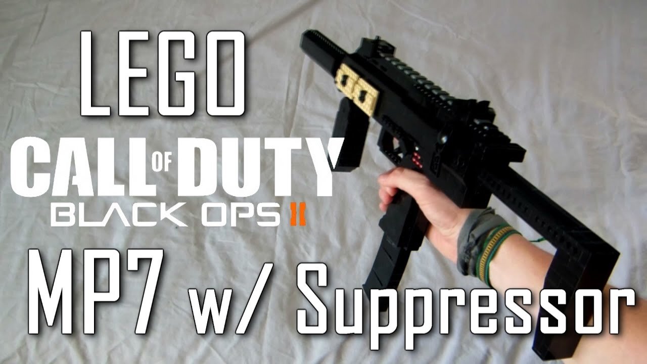 Call Of Duty: Black Ops 2: LEGO MP7 | Suppressor