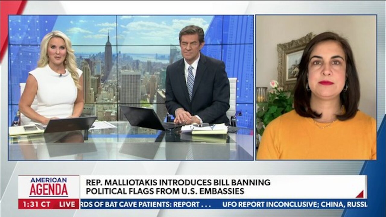 Rep. Malliotakis Introduces Bill Banning Political Flags From U.S. Embassies