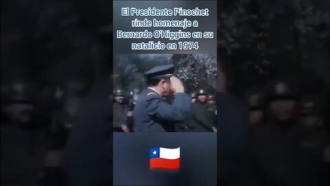 PRESIDENTE PINOCHET AÑO 1974 NATALICIO DE O’Higgins RECUERDOS DE UN PASADO FELIZ HOY EN PUNTA PEUCO