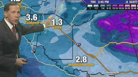 Treasure Valley Snow Wednesday