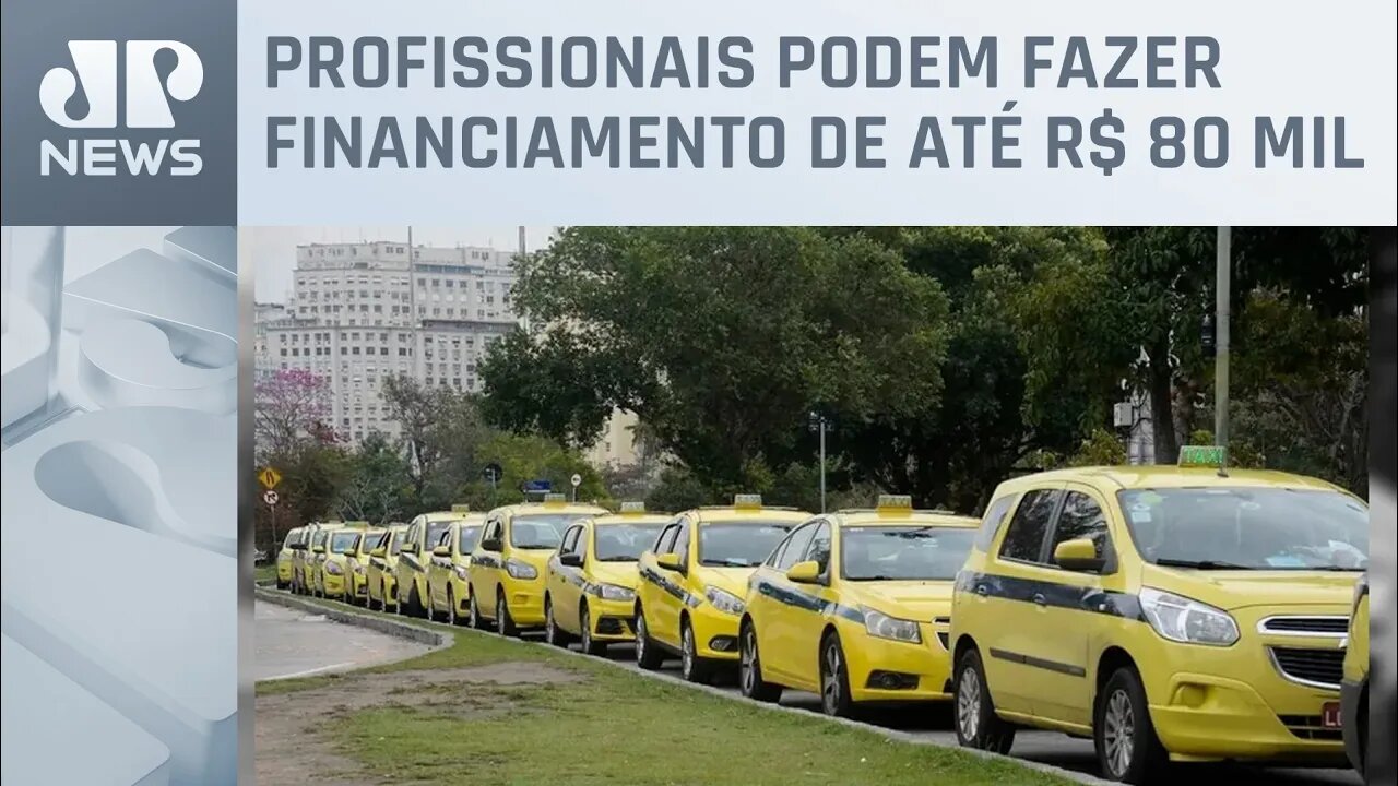 Governo do Rio lança linha de crédito para taxistas