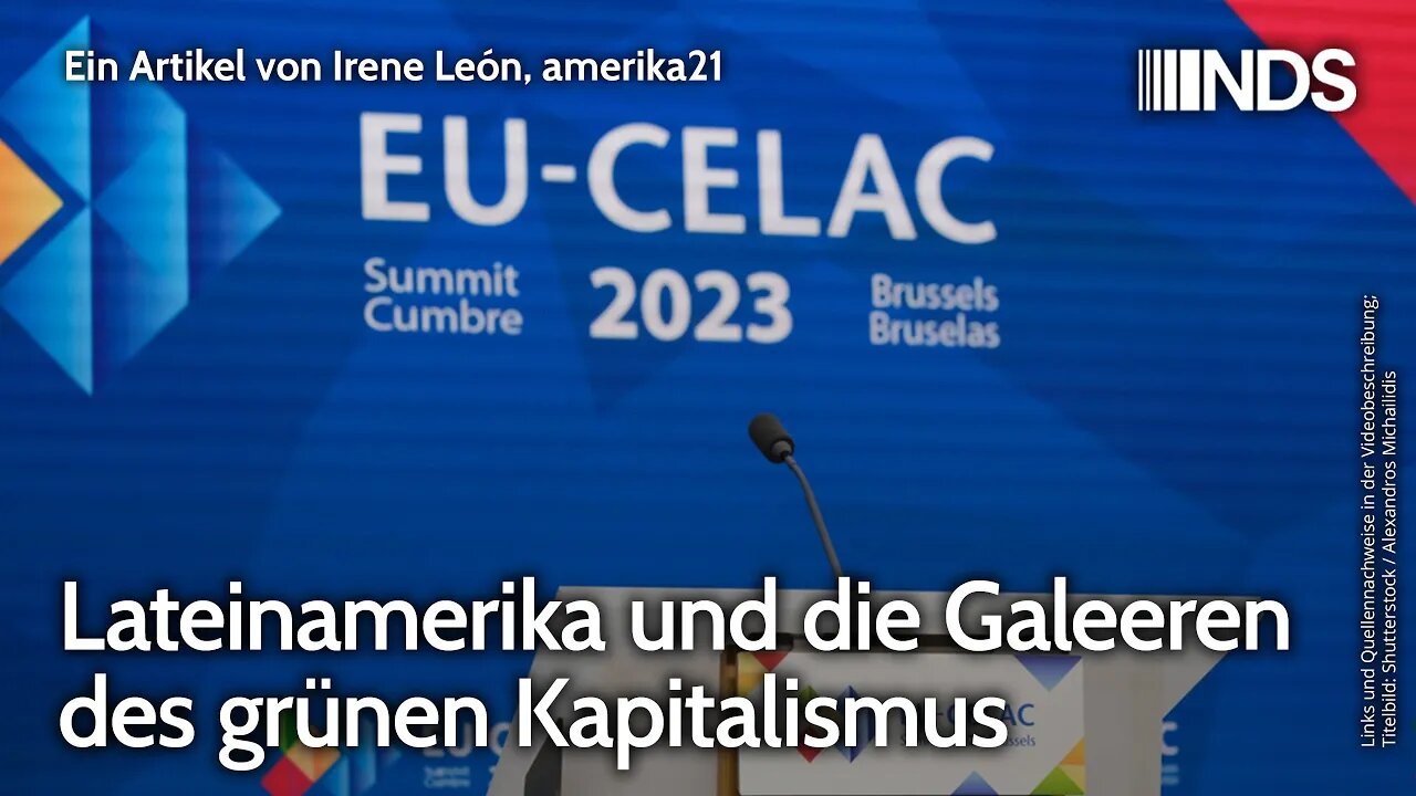 Lateinamerika und die Galeeren des grünen Kapitalismus | Irene León | NDS-Podcast