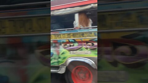 Riding Jeepneys Filipino Traffic #shorts #philippines